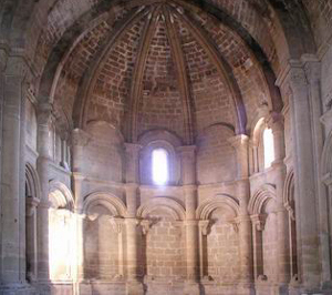 Cabecera del templo románico de San Gil